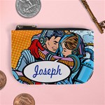Personalized Couple Lover Name Mini Coin Purse Front