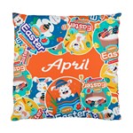 Personalized Easter Rabbit Name Standard Cushion Case (One Side) Front