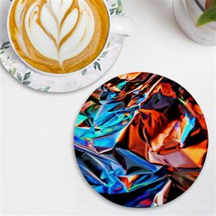 Another Rgb Lighting Test On Aluminium Surface Uv Print Round Tile Coaster