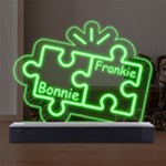 Puzzle LED Acrylic Message Display Front