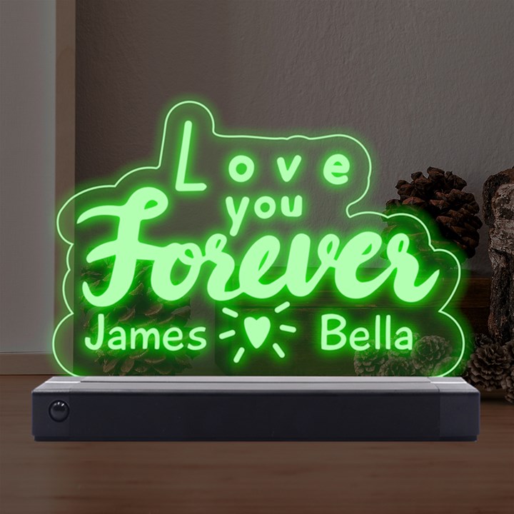 Love text LED Acrylic Message Display