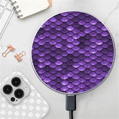 Purple Scales! Wireless Fast Charger(white)