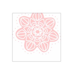 Flower Mandala T- Shirt Flower Mandala T- Shirt Satin Bandana Scarf 22  X 22 