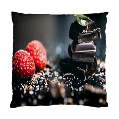 Chocolate Dark Standard Cushion Case (one Side)