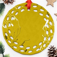 Background-0027 Round Filigree Ornament (two Sides)