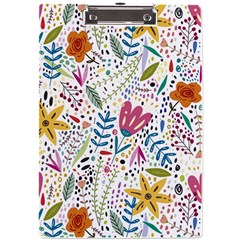 Flowers-484 A4 Acrylic Clipboard