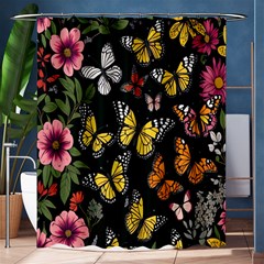 Flowers-109 Shower Curtain 60  X 72  (medium) 