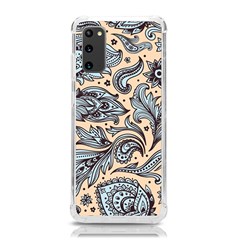 Texture Ornament Paisley Samsung Galaxy S20 6 2 Inch Tpu Uv Case
