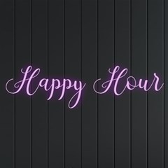 Happy Hour Neon Signs And Lights