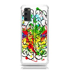 Brain Mind Psychology Idea Hearts Samsung Galaxy S20 6 2 Inch Tpu Uv Case