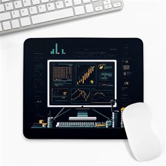 Remote Work Work From Home Online Work Large Mousepad