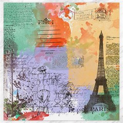 Scrapbook Paris Vintage France Canvas 20  X 20 