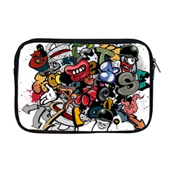Mural Graffiti Paint Apple Macbook Pro 17  Zipper Case