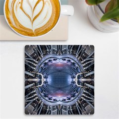 We Are The Future Uv Print Square Tile Coaster 