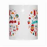 Personalized Xmas Little Things Name White Mug Center