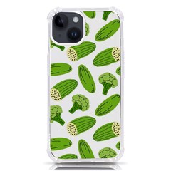 Vegetable Pattern With Composition Broccoli Iphone 14 Tpu Uv Print Case