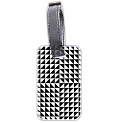Optical-illusion-illusion-black Luggage Tag (two Sides)