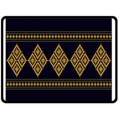 Abstract-batik Klasikjpg Fleece Blanket (large)