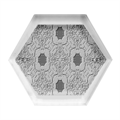 Background-baitik Hexagon Wood Jewelry Box