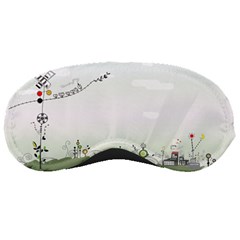 Abstract-background-children Sleep Mask
