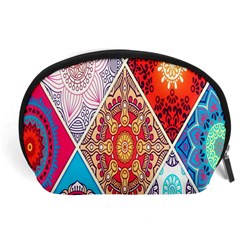 Mandala Pattern, Desenho, Designs, Glitter, Pattern Accessory Pouch (large)