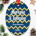 Christmas Ornament (Oval) Front