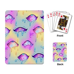 Ahegao, Anime, Pink Playing Cards Single Design (rectangle)