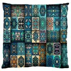 Texture, Pattern, Abstract, Colorful, Digital Art Large Cushion Case (one Side)