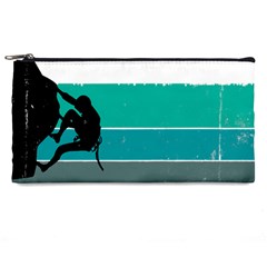 Boulder T- Shirt Climbing Bouldering Fun Mountaineering T- Shirt Pencil Case