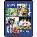 Personalized Family Medium Blanket Fleece Blanket (Medium) 60 x50  Blanket Front