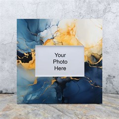 Abstract Marble Design Background White Box Photo Frame 4  X 6 