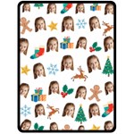 Christmas Photo Large Blanket Fleece Blanket (Large) 80 x60  Blanket Front
