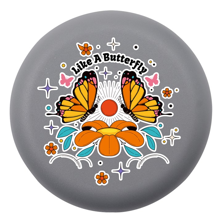 Peace Illustration Dento Box Dento Box with Mirror