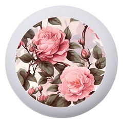 Rose Flower Seamless Dento Box With Mirror