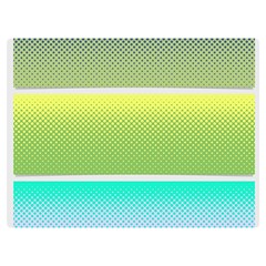 Pattern Banner Background Dot Set Two Sides Premium Plush Fleece Blanket (extra Small)