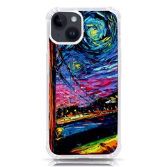 Golden Gate Bridge Starry Night Vincent Van Gogh Iphone 14 Tpu Uv Print Case