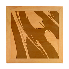 Fractal Mathematics Abstract Wood Photo Frame Cube
