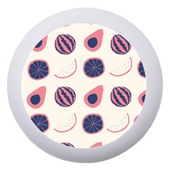 Fruits Halves Pattern Design Dento Box With Mirror