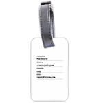 Photos Luggage Tag (two sides) Back