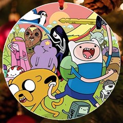 Adventure Time Finn  Jake Uv Print Acrylic Ornament Round