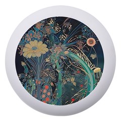 Bird Flower Tree Forest Dento Box With Mirror