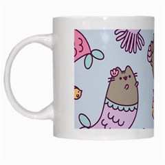 Pusheen Cat Cute White Mug