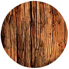 Brown Wooden Texture Wooden Bottle Opener (round)