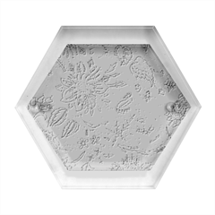 Retro Paisley Patterns, Floral Patterns, Background Hexagon Wood Jewelry Box