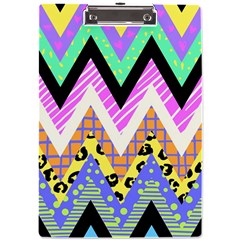 Zigzag-1 A4 Acrylic Clipboard
