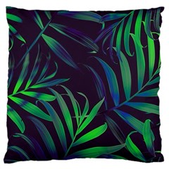 Tree Leaves Large Cushion Case (two Sides)