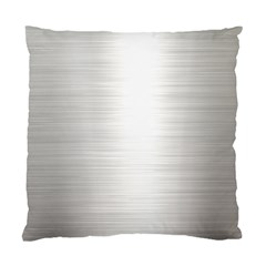 Aluminum Textures, Polished Metal Plate Standard Cushion Case (one Side)