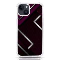 Purple Abstract Background, Luxury Purple Background Iphone 14 Tpu Uv Print Case