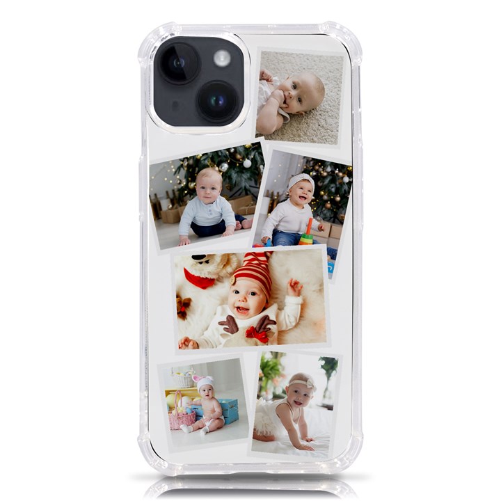 Personalized 6 Photo Phone Case iPhone 14 TPU UV Print Case