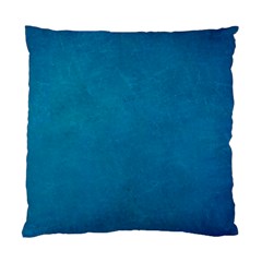 Blue Stone Texture Grunge, Stone Backgrounds Standard Cushion Case (one Side)
